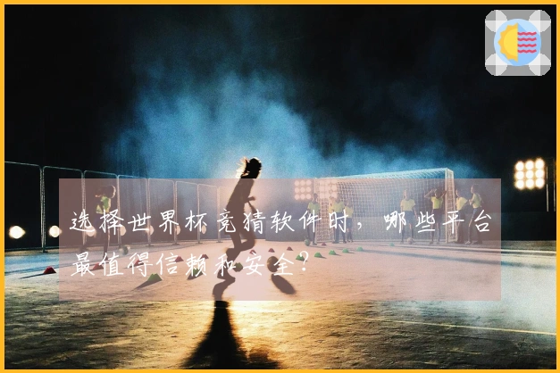 选择世界杯竞猜软件时，哪些平台最值得信赖和安全？